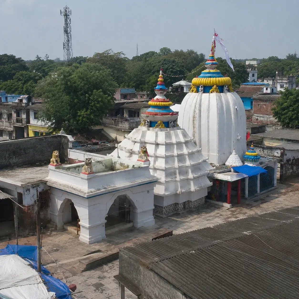 Dhabaleswar Island Temple