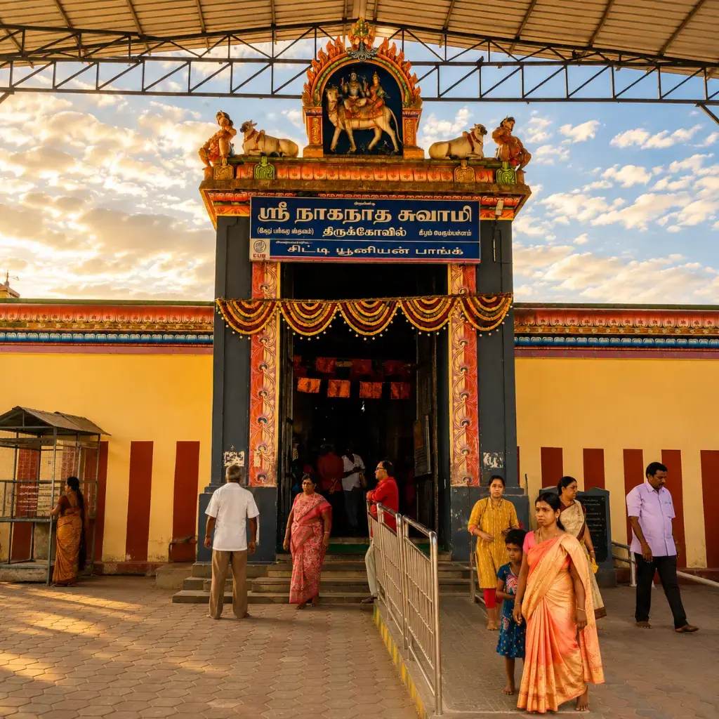 Naganatha Swamy Temple (Keezhaperumpallam Ketu Sthalam)